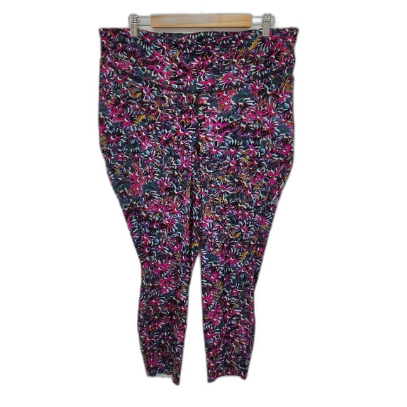 lululemon athletica Pants - Lululemon Base Pace High-Rise Running Leggings 25" Floral Electric Multi Size 18